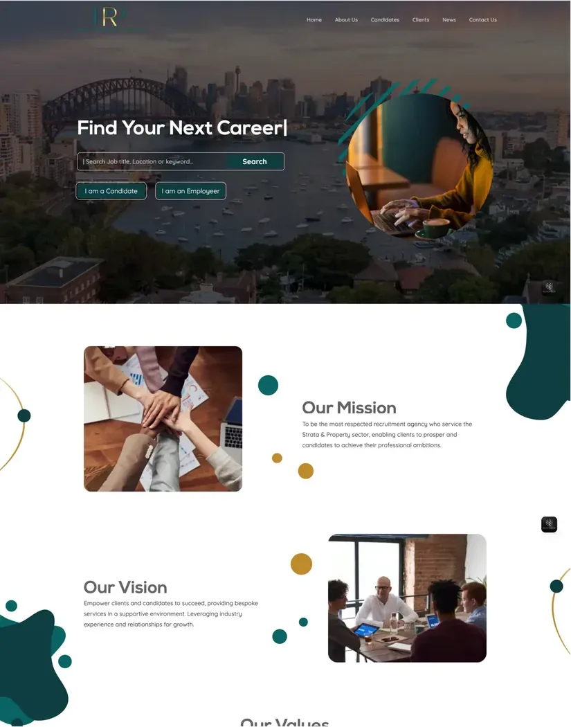 Property Recruitment Partners — NogaTech project screenshot